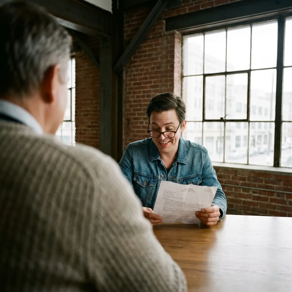 Patient relieved to have expert explanation of data