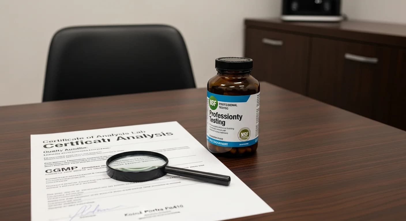 The Safety Seal Audit: NSF, cGMP, and How to Spot Professional-Grade Supplements