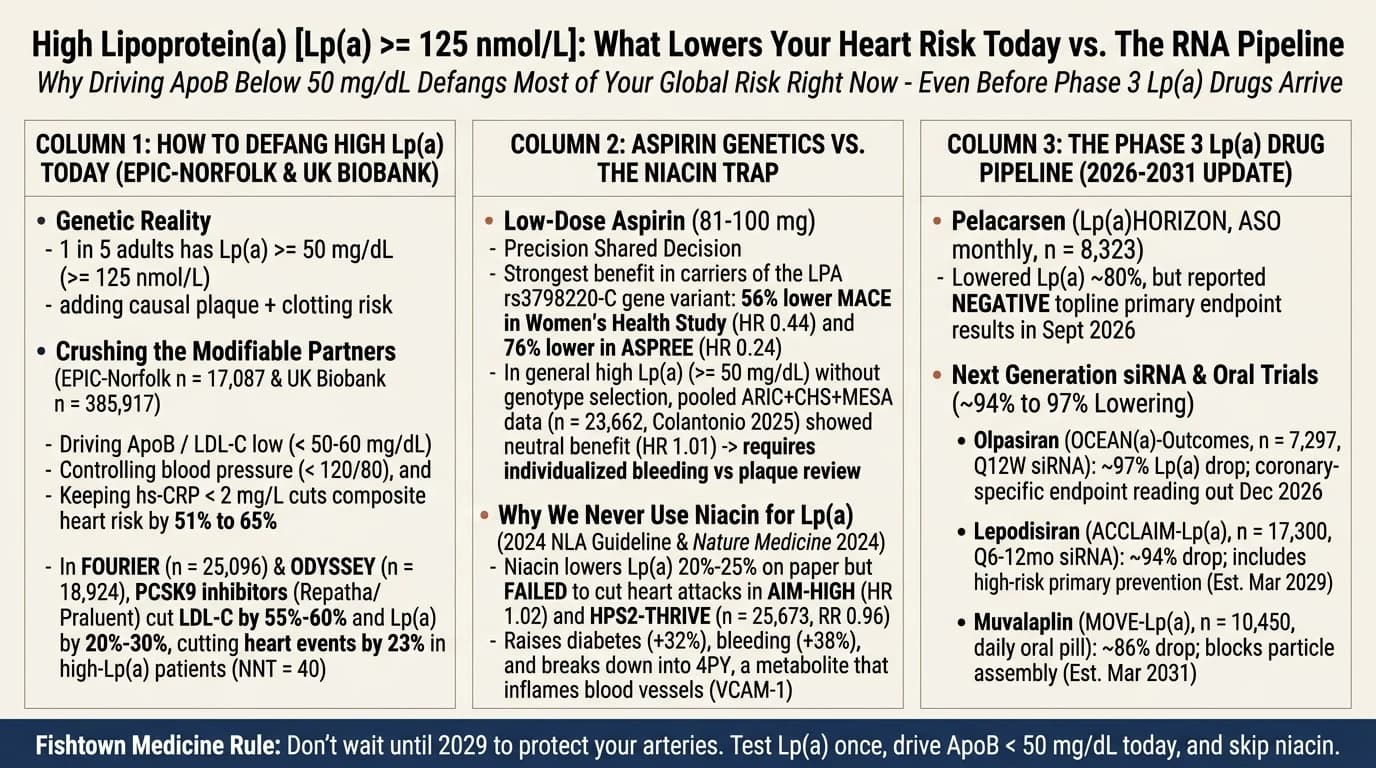 High Lp(a) Action Plan Today & The Phase 3 Drug Pipeline